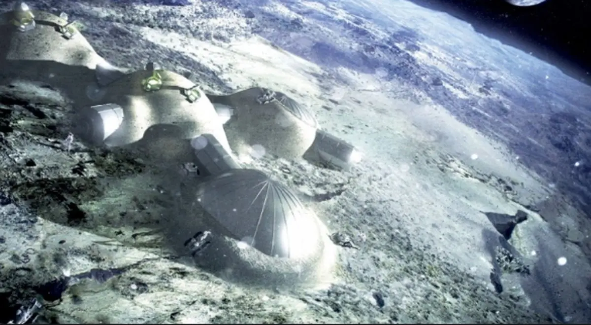 عجایب زندگی انسان در ماه؛ از تولید آب با ادرار تا شکل جالب منازل