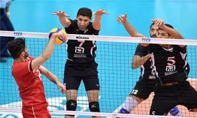 شکست تیم‌ ملی والیبال ایران مقابل مصر