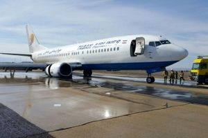 سانحه برای بوئینگ 737 هواپیمایی تابان در اردبیل