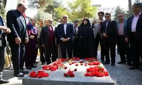 مراسم بزرگداشت کلنل پسیان در مشهد برگزار شد