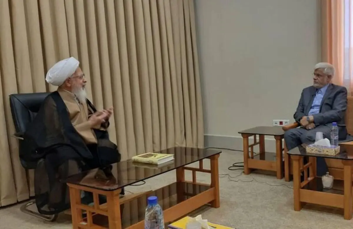 آیت‌الله جوادی آملی در دیدار عارف: برخی در کشور دهه غارت و چپاول راه انداختند