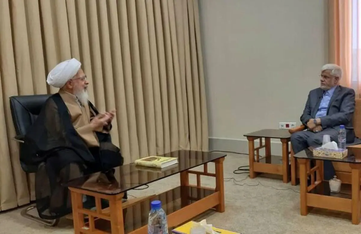 آیت‌الله جوادی آملی در دیدار عارف: برخی در کشور دهه غارت و چپاول راه انداختند