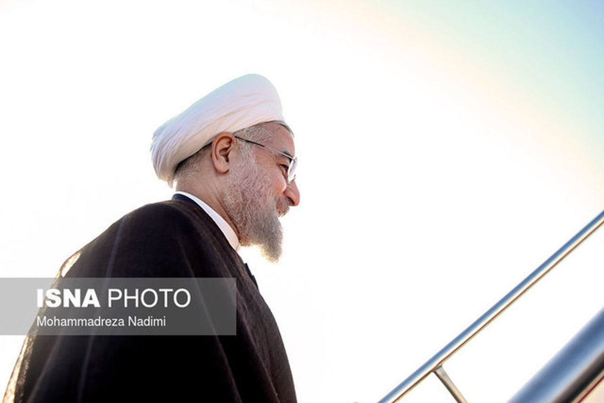 روحانی تهران را به مقصد مسکو ترک کرد