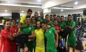 برگزاری نخستین تمرین ساحلی‌بازان در فضایی شاد