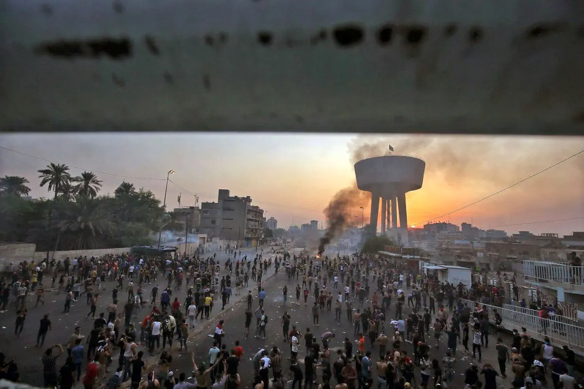 اعتراضات در عراق+ عکس