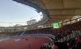 حال و هوای ورزشگاه امام رضا (ع) پیش از آغاز بازی شهر خودرو و پرسپولیس