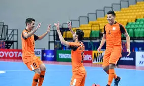 قهرمانی مس در نیم فصل اول لیگ برتر فوتسال