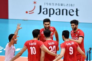 پیروزی تیم ملی والیبال ایران مقابل استرالیا