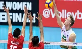 خلاصه والیبال ایران - استرالیا / ویدئو