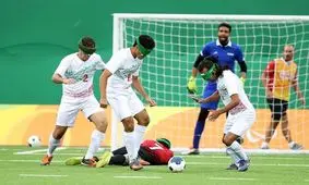 فوتبال پنج نفره ایران سهمیه پارالمپیک گرفت