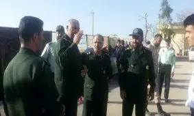 حضور یک فرمانده سپاه در جمع معترضان روستای چنار محمودی بعد از انتشار ویروس ایدز