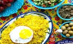دمپخت زعفرانی؛ یک غذای گیاهی با طعمی بی نظیر