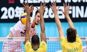 یلی امتیازآورترین بازیکن دیدار ایران و برزیل شد