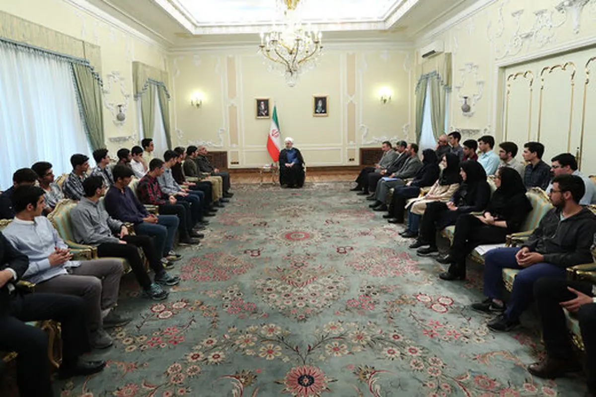 روحانی: رقابت سالم و عادلانه در همه زمینه‌ها موجب پیشرفت است