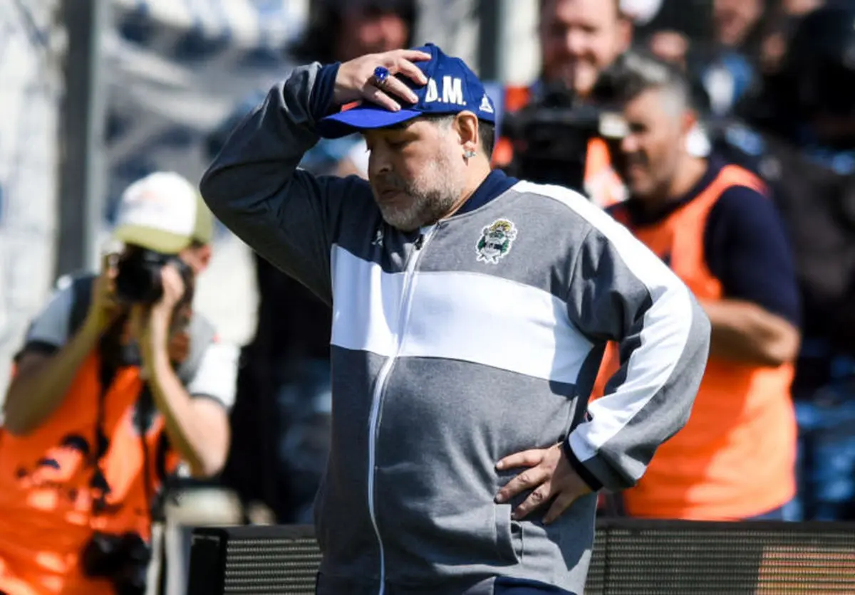 اولین پیروزی مارادونا به عنوان مربی خیمناسیا