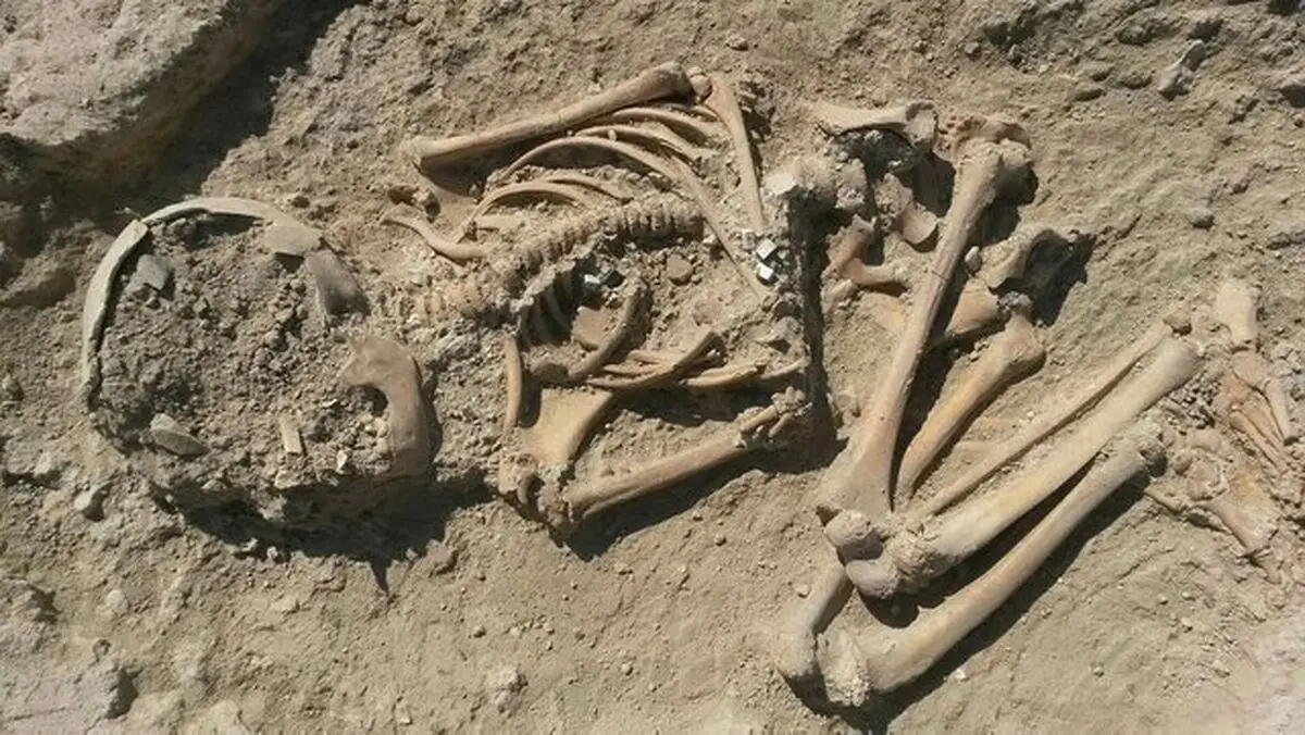 کشف اسکلت ۵ هزار ساله در ترکیه