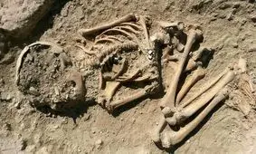 کشف اسکلت ۵ هزار ساله در ترکیه