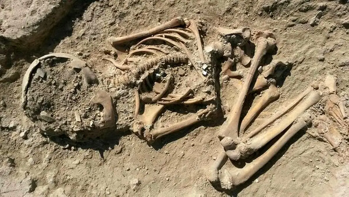 کشف اسکلت ۵ هزار ساله در ترکیه