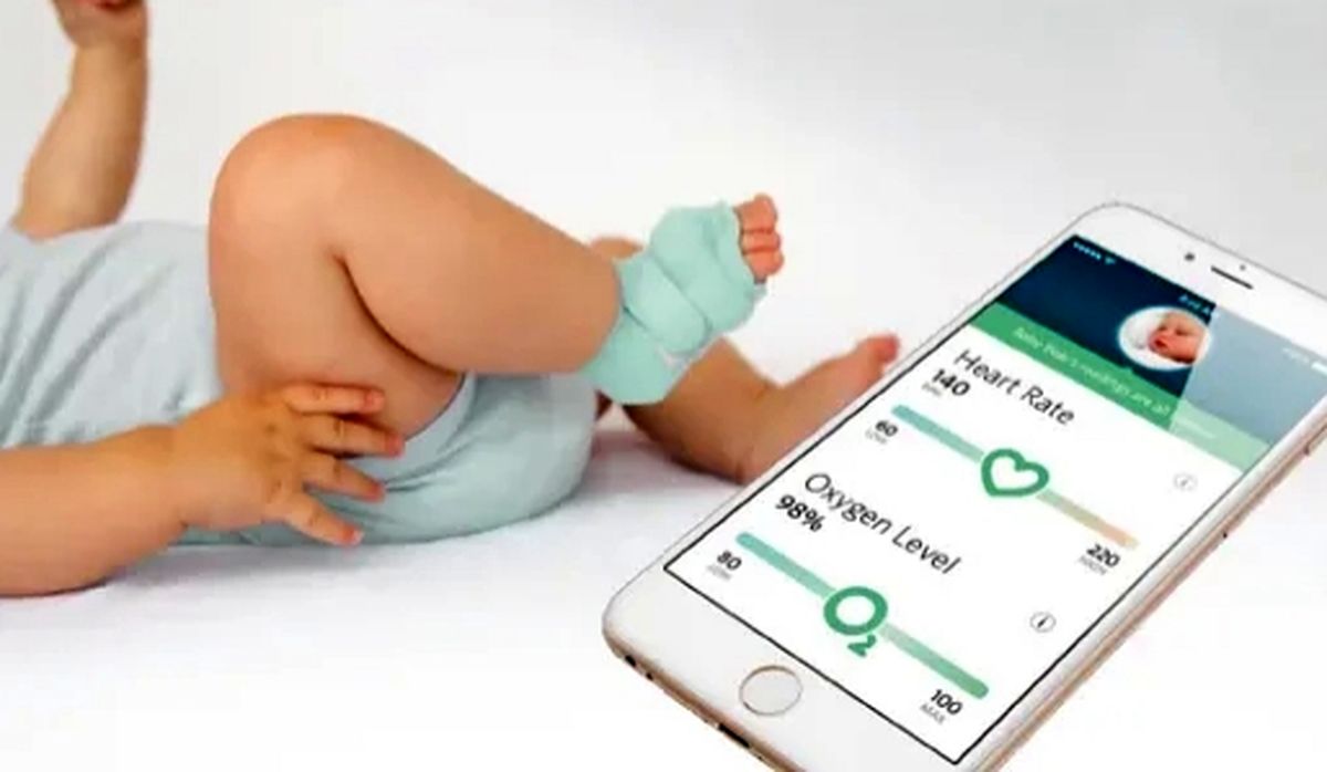 بررسی سلامت نوزاد فقط با یک جوراب هوشمند / از رصد ضربان قلب تا بررسی سطح اکسیژن خون
