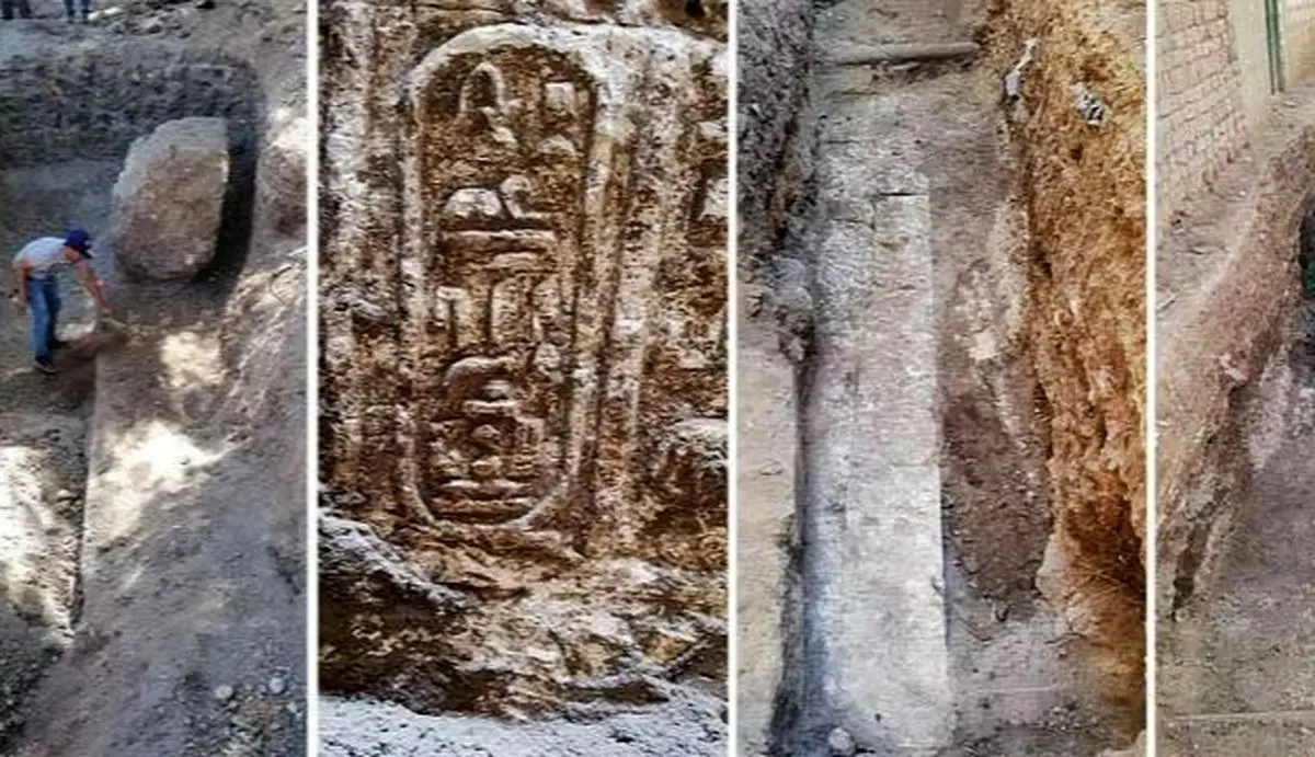 کشف تصادفی معبد 2200 ساله در مصر