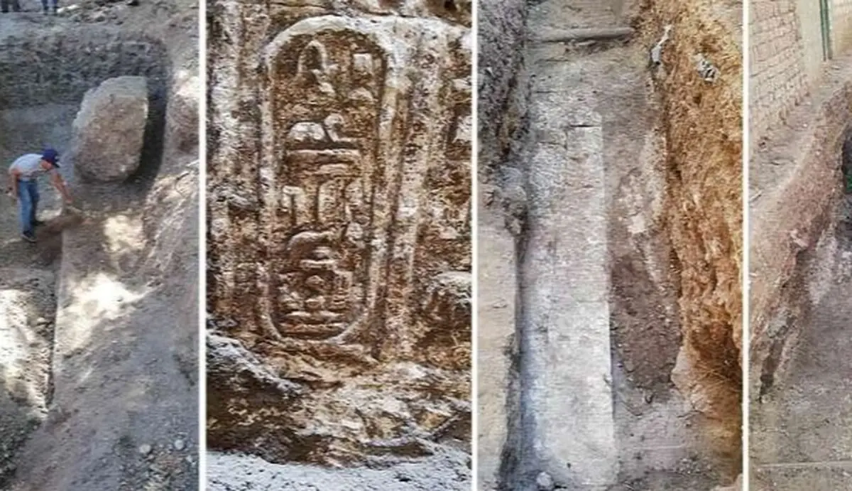 کشف تصادفی معبد 2200 ساله در مصر