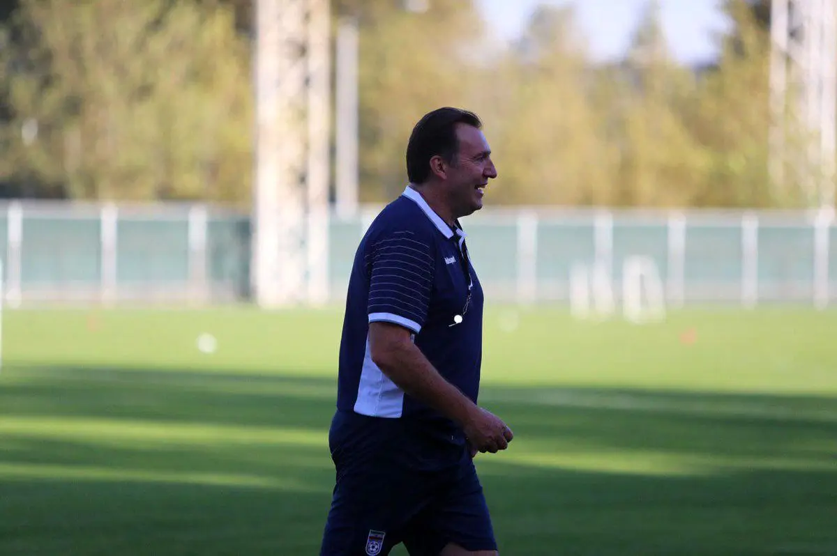 لبخندهای ویلموتس سوژه جذاب تمرینات تیم‌ملی