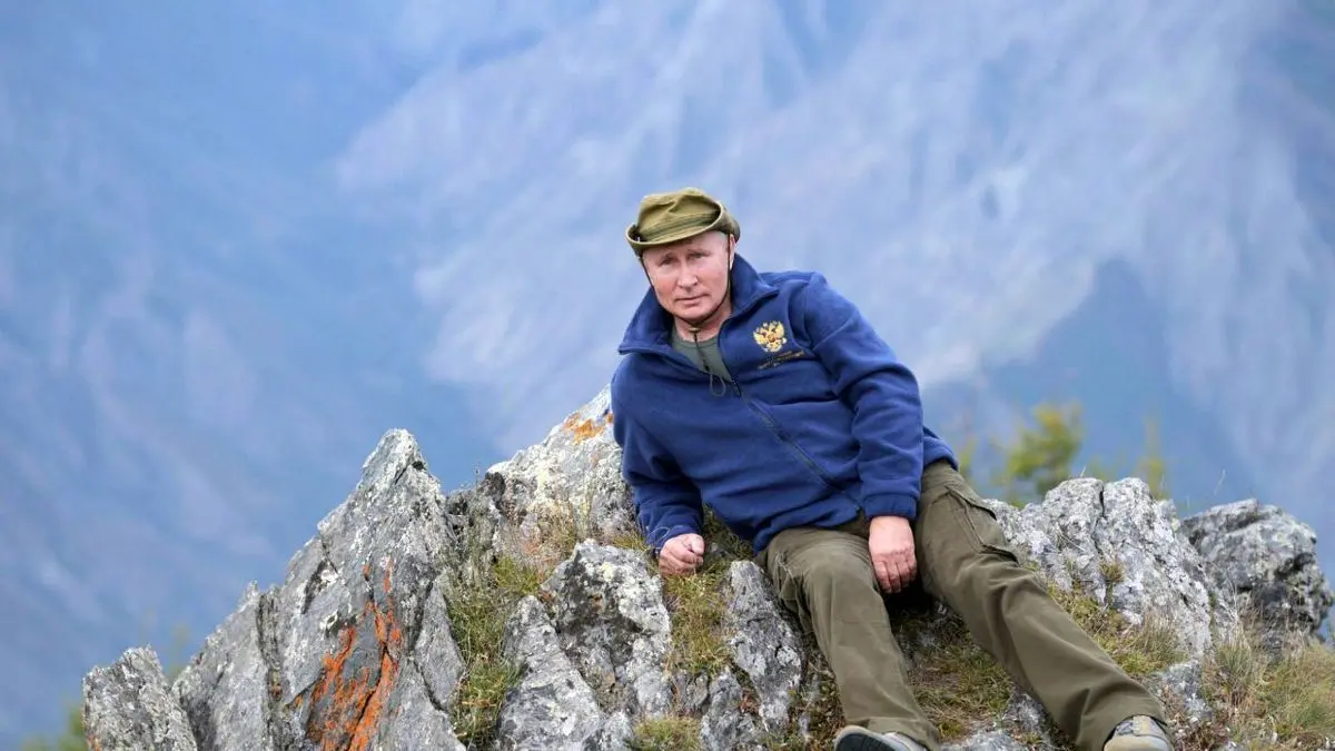 پوتین جشن تولد خود را چگونه گذراند + فیلم و تصاویر