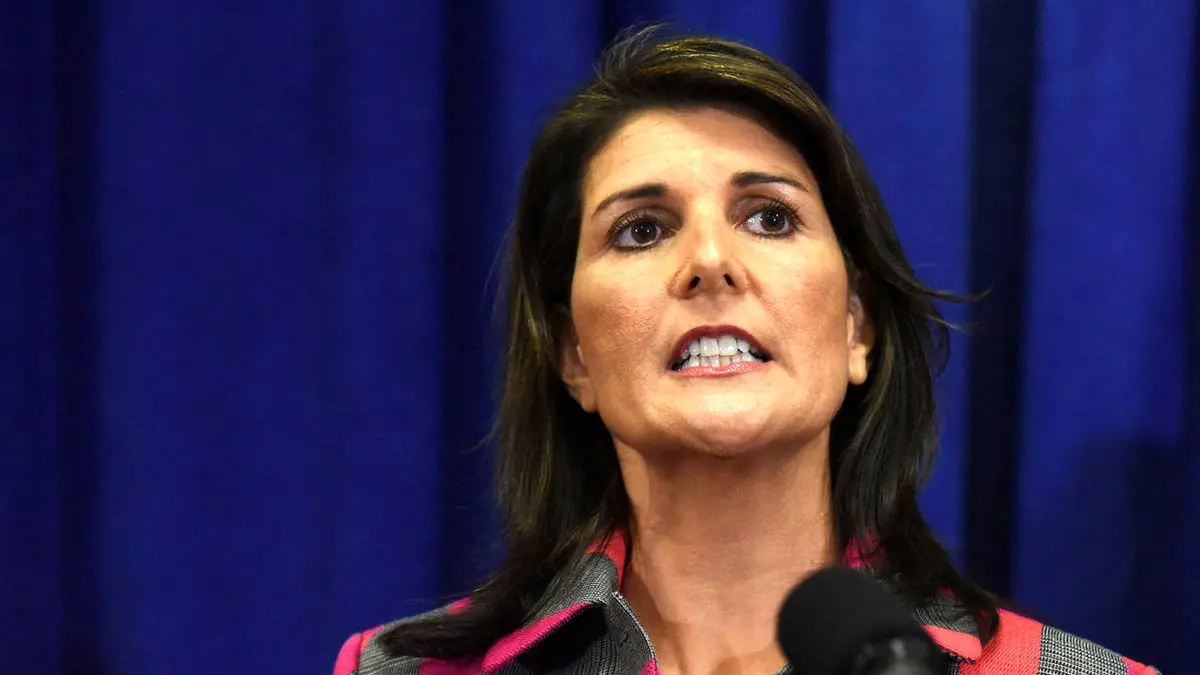 حمله نیکی هیلی به سیاست های ترامپ: عقب نشینی او از شمال سوریه یعنی متحدان را رها کنیم تا کشته شوند