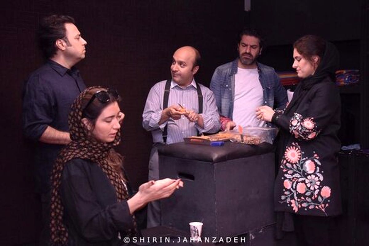 بهزاد عمرانی و سیاوش صفاریانپور همبازی هانا کامکار شدند/عکس