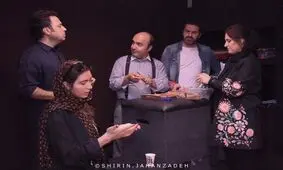 بهزاد عمرانی و سیاوش صفاریان‌پور همبازی هانا کامکار شدند/عکس