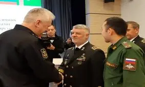 دیدار امیر خانزادی با فرماندهان نیروهای دریایی کشورهای کشورهای حاشیه خزر +عکس