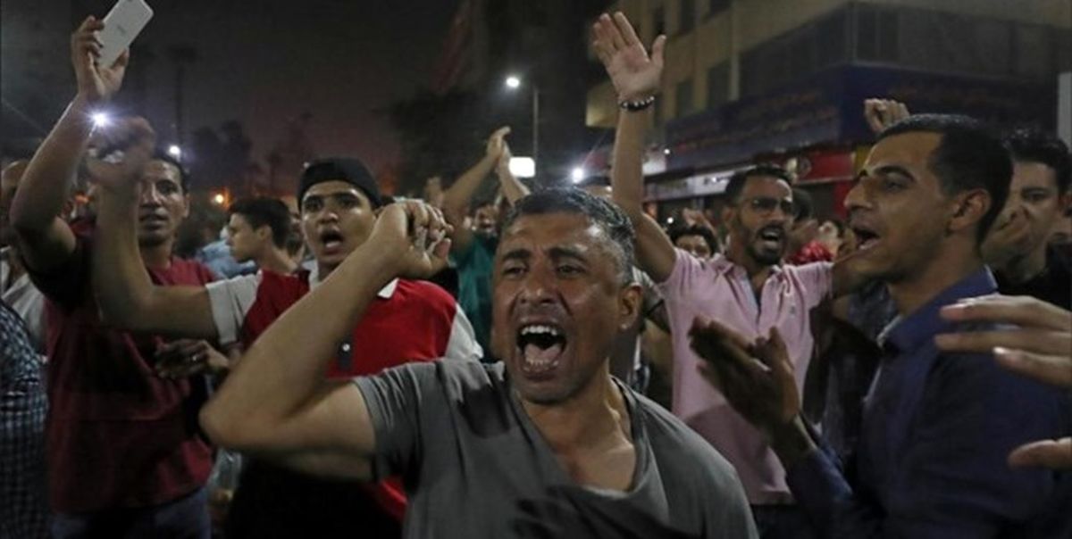 شمار معترضان بازداشتی در مصر به حدود ۲ هزارنفر رسید / ۶۸ دختر جوان در بین بازداشتی‌ها