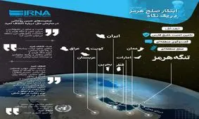 اينفوگرافيك / ابتكار صلح هرمز در يك نگاه