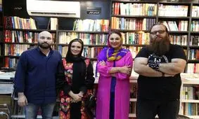 تصاویری از لاله اسکندری و گلاره عباسی در یک مراسم ادبی