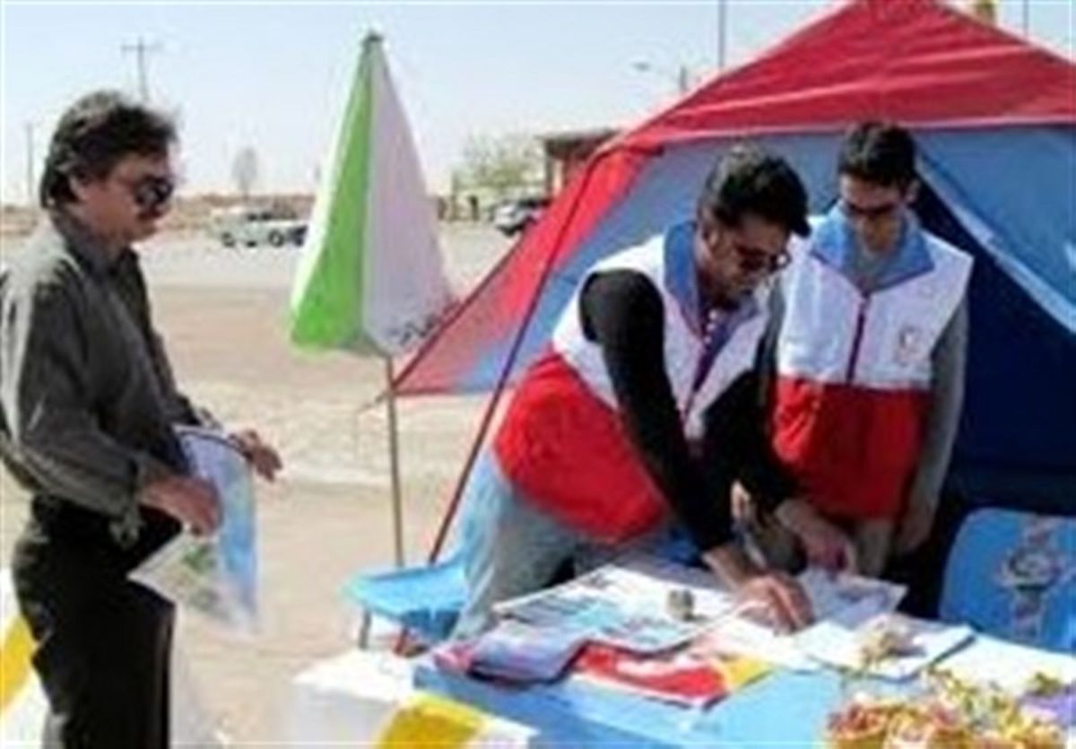بیش از ۴ هزار نفر در کمپ‌های هلال احمر استان همدان اسکان یافتند