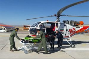 ۸ بیمار توسط اورژانس هوایی استان لرستان نجات یافتند