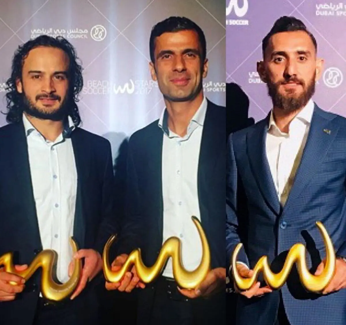 حسینی، احمدزاد و مرادی در آستانه توپ طلا