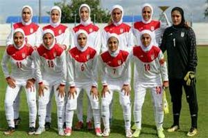 سقوط یک پله‌ای تیم فوتبال زنان ایران در رده‌بندی فیفا