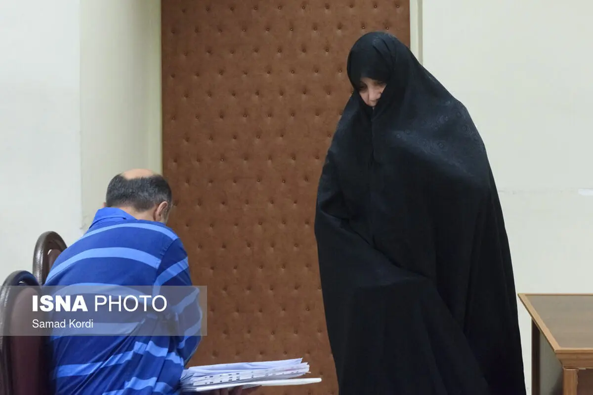 گزارش تصویری سومین جلسه دادگاه شبنم نعمت زاده