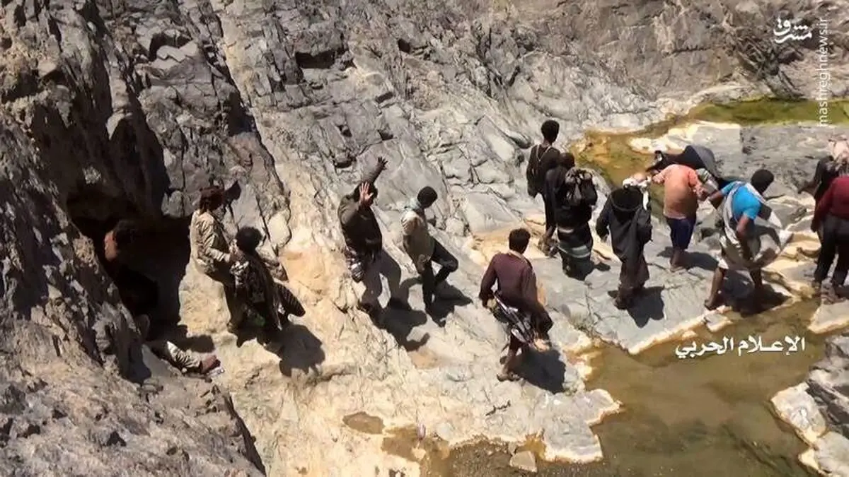 تصاویری از اسرای سعودی در عملیات بزرگ «نصر من الله»