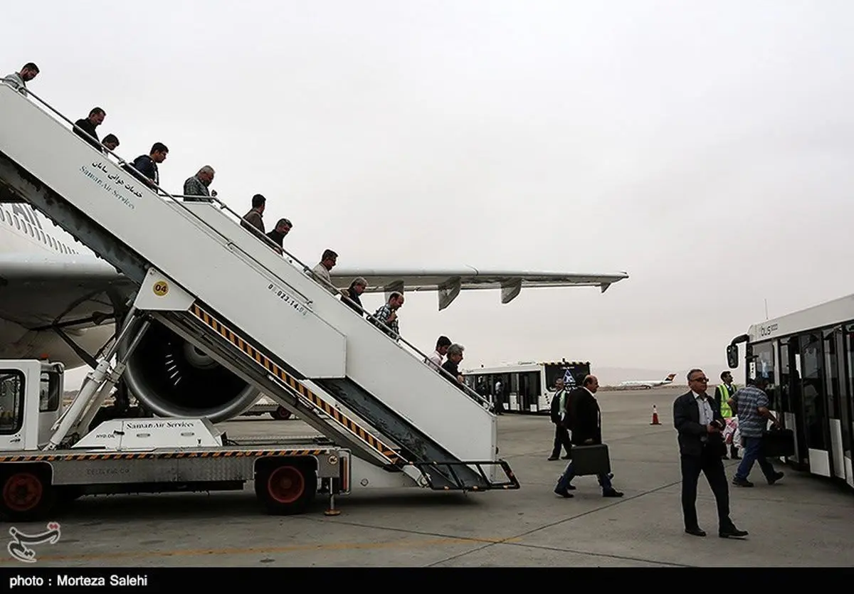 نخستین خط پروازی ایروان-ساری برقرار شد