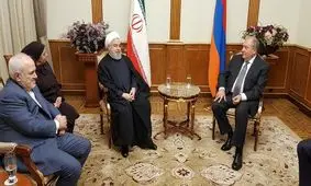 روحانی : تحکیم روابط با همسایگان از اصول سیاست خارجی ایران است/ تاکید بر روابط میان مناطق آزاد دو کشور