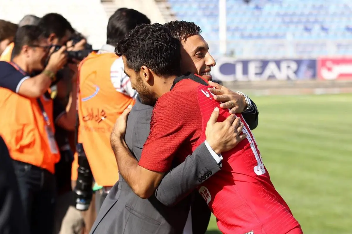 رسول و وحید امیری؛ از آغوش تا گل