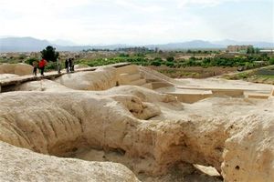 تپه‌های سلیک نماد تمدن هفت هزار ساله کاشان+تصاویر