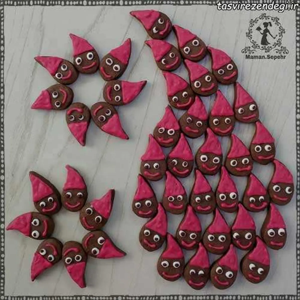 طرز تهیه شیرینی حاجی فیروز مخصوص عید نوروز خوشمزه و مجلسی