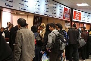 نابسامانی در جابجایی زائران اربعین / قیمت ۵۰۰ هزار تومانی بلیت اتوبوس تهران-مهران در بازار سیاه