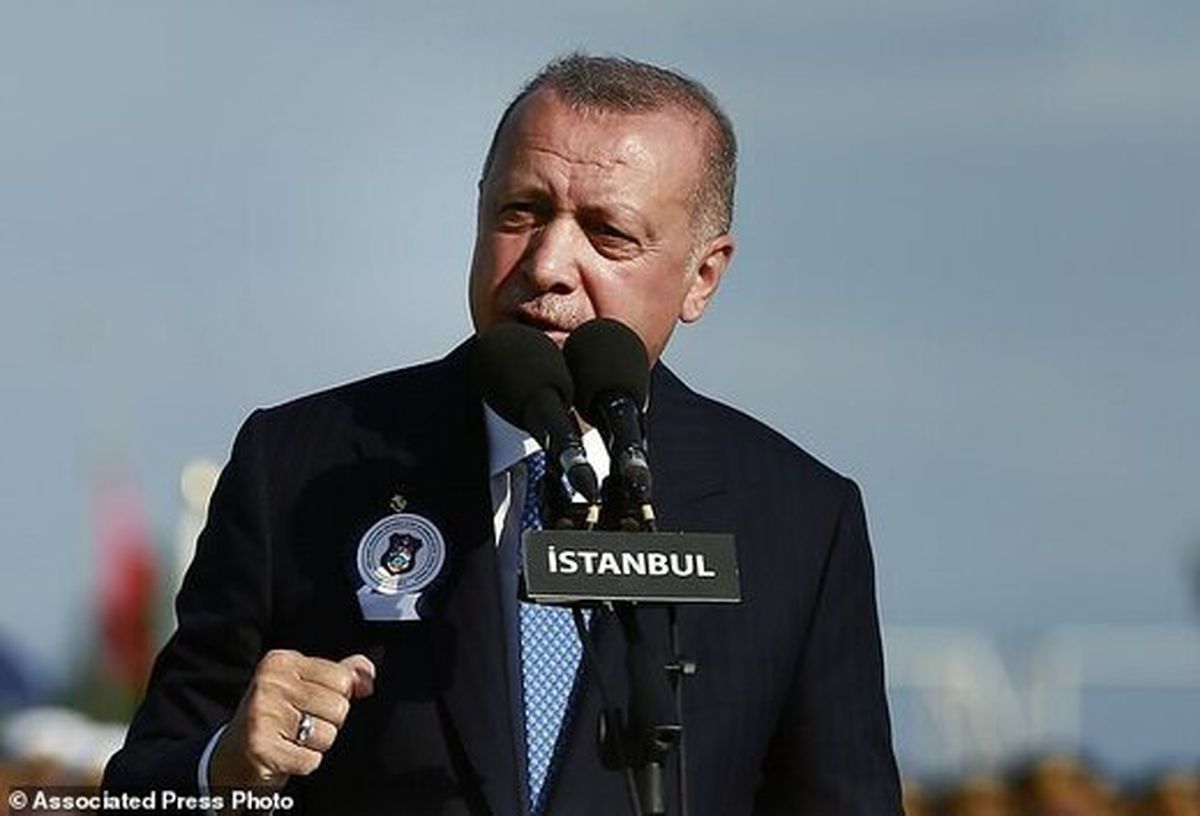 حمله لفظی اردوغان به عربستان و مصر در اولین سخنرانی پس از عملیات ترکیه