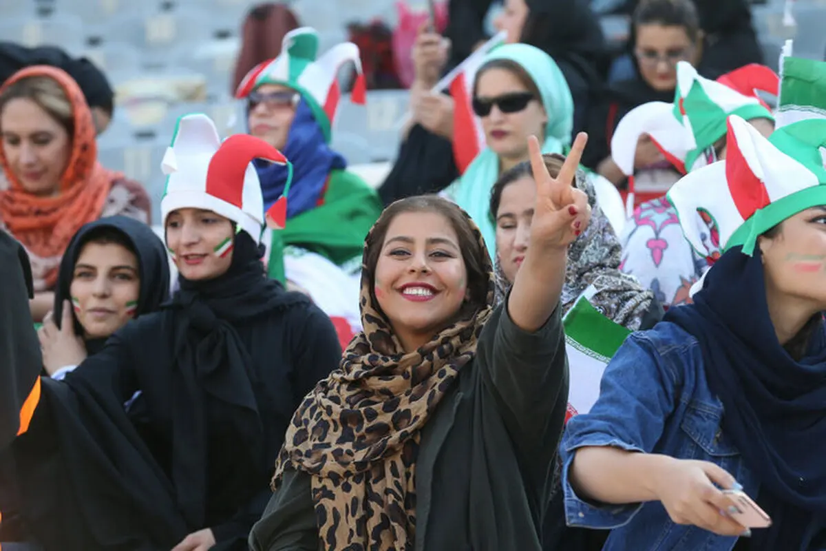 هوادار زن ایرانی: به‌ آرزوی دیرینه خود رسیدم + عکس