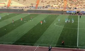 گرم کردن بازیکنان تیم ملی