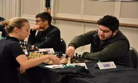 تساوی مقصودلو برابر بانوی آلمانی در مسابقات ۴۳۳ هزار دلاری